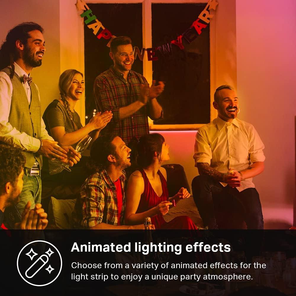 imageKasa Smart LED Light Strip RGB 328ft2 Rolls of 164ft WiFi LED Strip Works w Alexa ampamp Google AssistantHigh Brightness Trimmable Up to 25000 Hours2Yr Warranty KL400L10MulticolorMulticolor