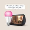 imageEcho Show 5 3rd Gen 2023 release in Charcoal bundle with TPLink Kasa Smart Color Bulb