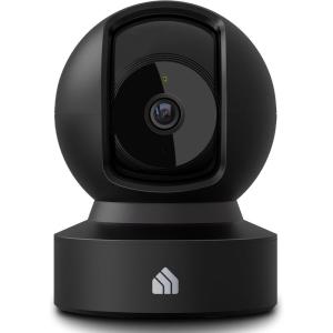Kasa Smart Indoor Pan-Tilt Home Security Camera, 1080p HD Dog Camera w/Night Vision, Motion Detection for Baby & Pet Monitor, Cloud & SD Card Storage, Works w/ Alexa & Google Home, 2.4G WiFi (EC71)(Black)